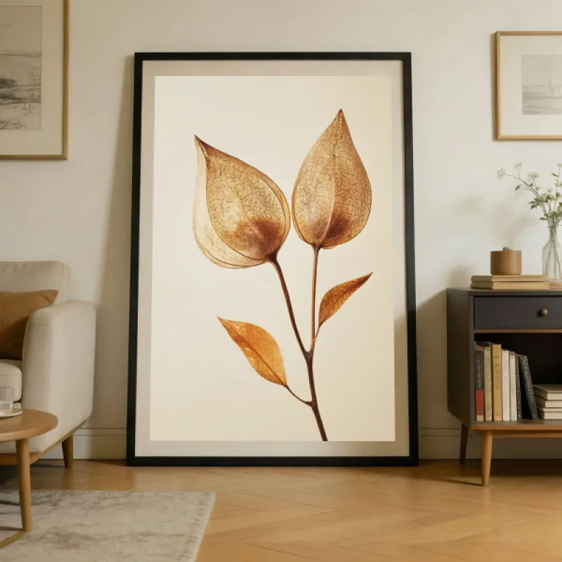 Dried Seed Pods — Minimalist Botanical Photography Print